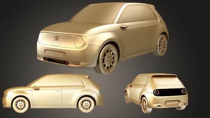نموذج ثلاثي الأبعاد لآلة CNC السيارات والنقل هوندا E 2021